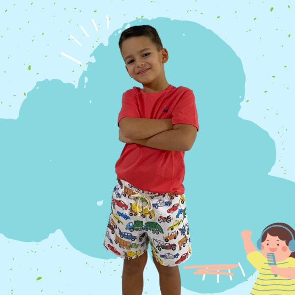 Camiseta Salmão